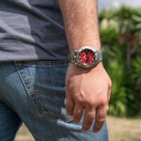 Herrenuhr Bullhead Dunkelblau mit Stahlarmband – Festina Modell: F20743/X