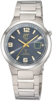 Herrenuhr, Grau, Funksolar, aus Titan – ETT Eco Tech Time Modell: EGT-11708-52M