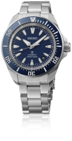 Herrenuhr, Automatische Taucheruhr aus Edelstahl – Blaues Zifferblatt – Seiko Modell: SRPL51K1