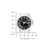 Herrenuhr: Elegante Edelstahl Quarzuhr Mit Schwarzem Zifferblatt Citizen Modell: BF2011-51EC