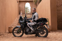 Herrenuhr, limitierte Edition, Sahara-Expedition Chronograph, sandfarbenes Zifferblatt - Vostok Europe "Modell": 6S10-598A753