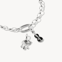 Charm-Anhänger Wednesday Schwarze Tränen Zirkonia Recyceltes Silber Connect - THOMAS SABO Modell: CC1319-643-11