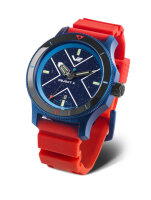 Herrenuhr, Automatikwerk, Kosmosblaues Aventurin-Zifferblatt - Vostok Europe "Object X" Modell: NH35-599E776