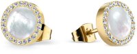 Arctic Pearls Gold Glänzend Ohrstecker mit Perlmutt...