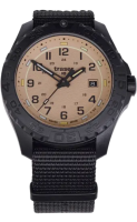 Traser P96 OdP Color Sand Schweizer Outdoor-Uhr, trigalight, robustes NATO-Armband, 20 Bar wasserdicht