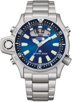 Robuste Multifunktions-Herren-Taucheruhr mit blauem...