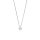 Halskette mit funkelndem Kristall-Anhänger, silber glänzend - BERING Modell: 465-150-450