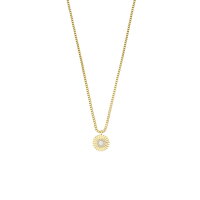 Halskette aus Edelstahl - Arctic Flowers Gold...