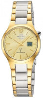 Damen Funkuhr Lady Line Bicolor Gold Gehäuse Gold Zifferblatt - Master Time Modell: MTLA-10915-61M