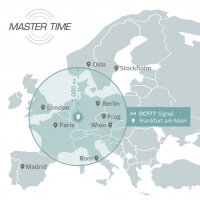 Damen Funkuhr Lady Line Bicolor Gold Gehäuse Gold Zifferblatt - Master Time Modell: MTLA-10915-61M