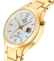 Damen Funkuhr, Analog-Digital, Weißes Zifferblatt - Master Time Modell: MTLA-10916-71M