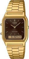 Casio Vintage Herrenuhr AQ-230GA-5AMQYES Gold Braun...