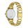 Damenuhr, Eco-Drive Edelstahl goldfarben, weißes Zifferblatt - Citizen Modell: FE6122-64A