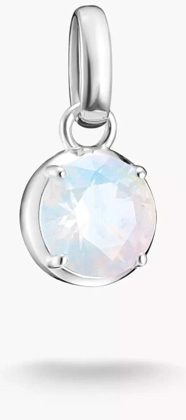 Charm-Anhänger Geburtsstein Juni Connect Silber