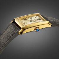 Damenuhr, Lederarmband, cremefarbenes Zifferblatt - Citizen Modell: EW5622-09P