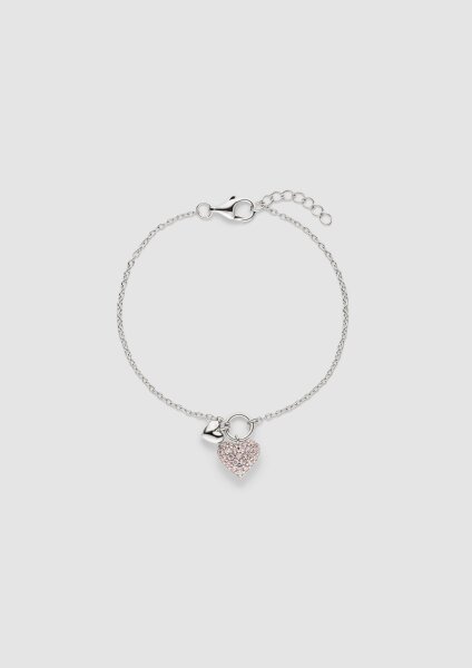 Damenarmband, Silber, mit Herz-Anhänger - s.Oliver Modell: 6011682
