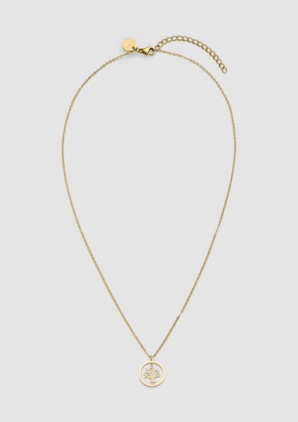 Filigrane Edelstahlkette mit Schmuck-Detail