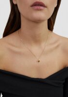 Filigrane Edelstahlkette mit Schmuck-Detail