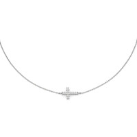 Damen-Armband, Kreuzmotiv mit Zirkonia, Silber - s.Oliver...