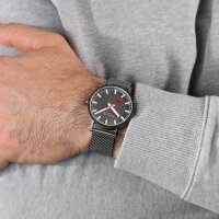 Classic, Grauer Edelstahl, 40 mm