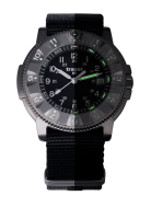 Herrenuhr mit schwarzem Zifferblatt - Traser Modell: 111832