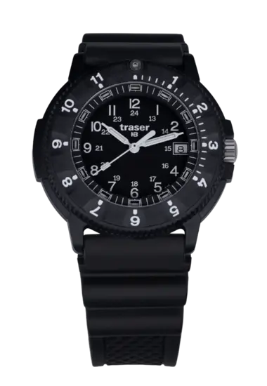 Herrenuhr, Taktische Uhr, Schwarz - Traser "P65 Tactical Mission": 111830