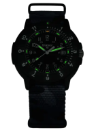 Herrenuhr, taktische Einsatzuhr, schwarzes Zifferblatt -...