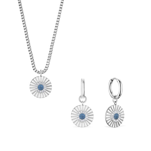 Arctic Flowers Set steel blue